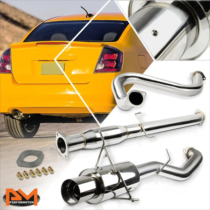 4" Tip Catback Exhaust Muffler for Nissan Sentra B16 SE-R/Spec V 2007-2012