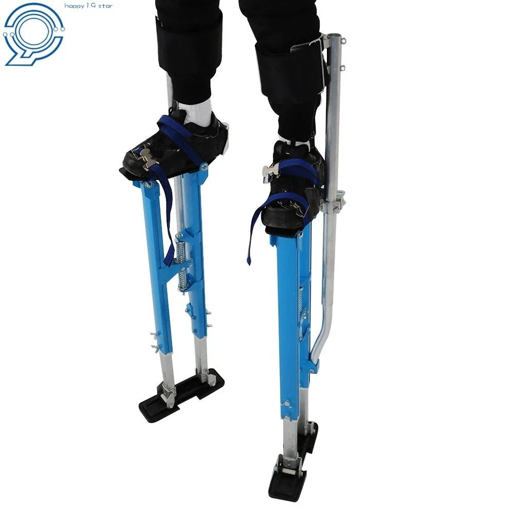 Painters Adjustable Drywall Stilts 36"-48" - Blue Color