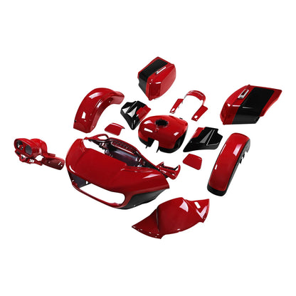 Billiard Red/Vivid Black Fairings Kit for Harley Road Glide Special 2015-2024