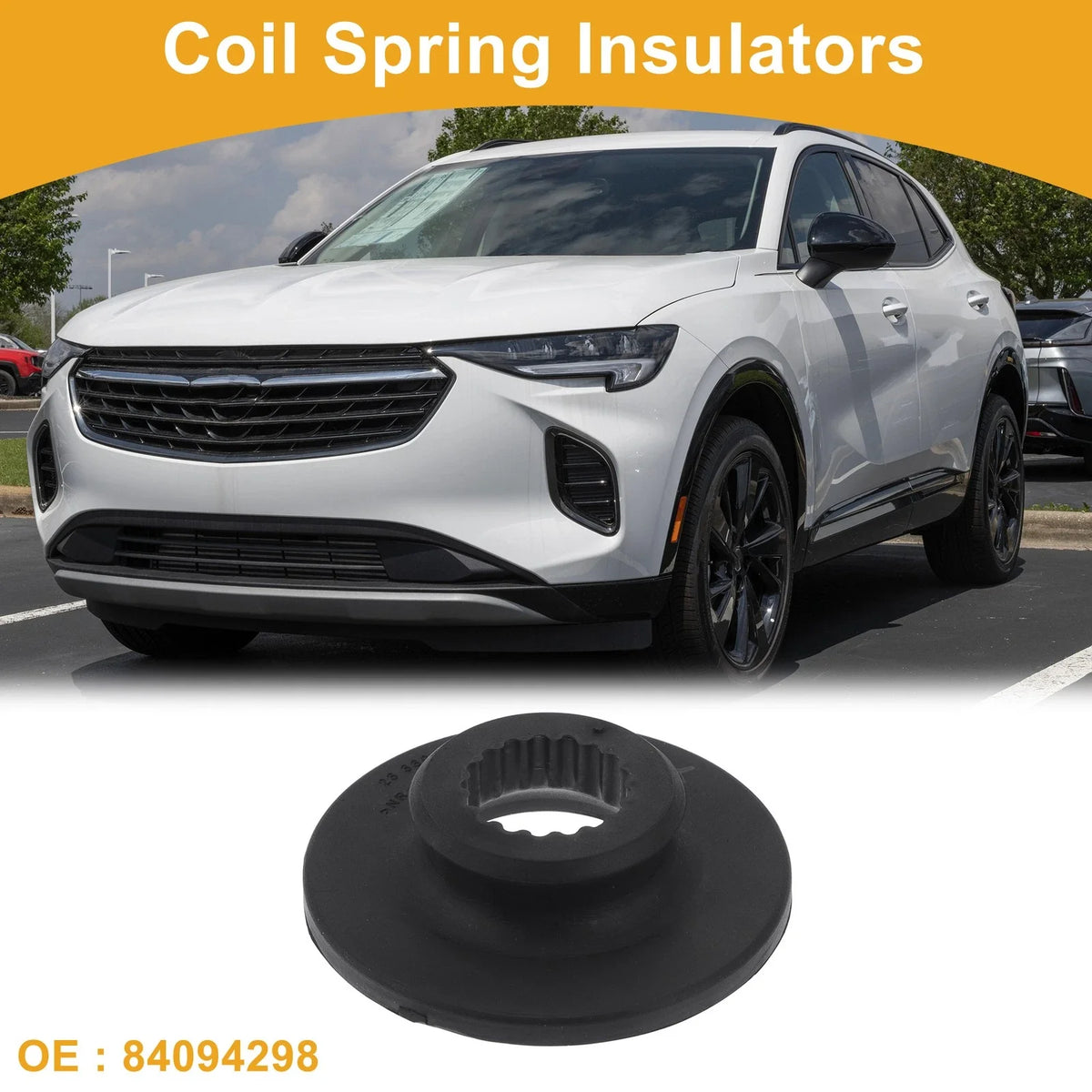 Front Upper Coil Spring Insulators No. 84094298 for Buick Envision (2021–2025)