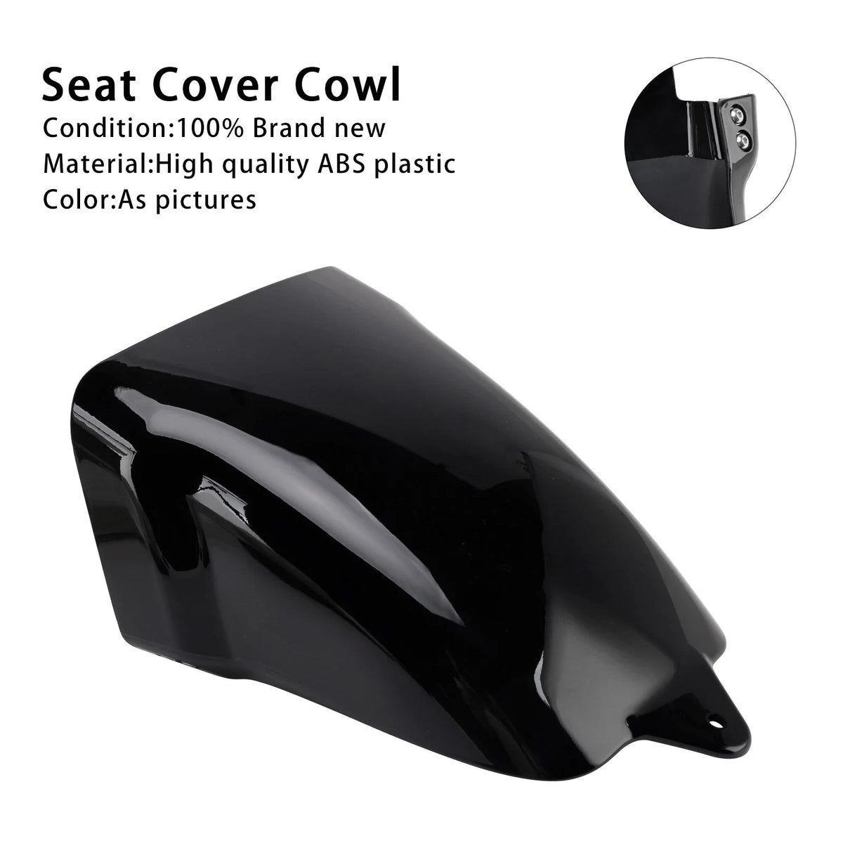 Passenger Seat Cover Cowl for Harley Touring FLTRXSE 2023-2025