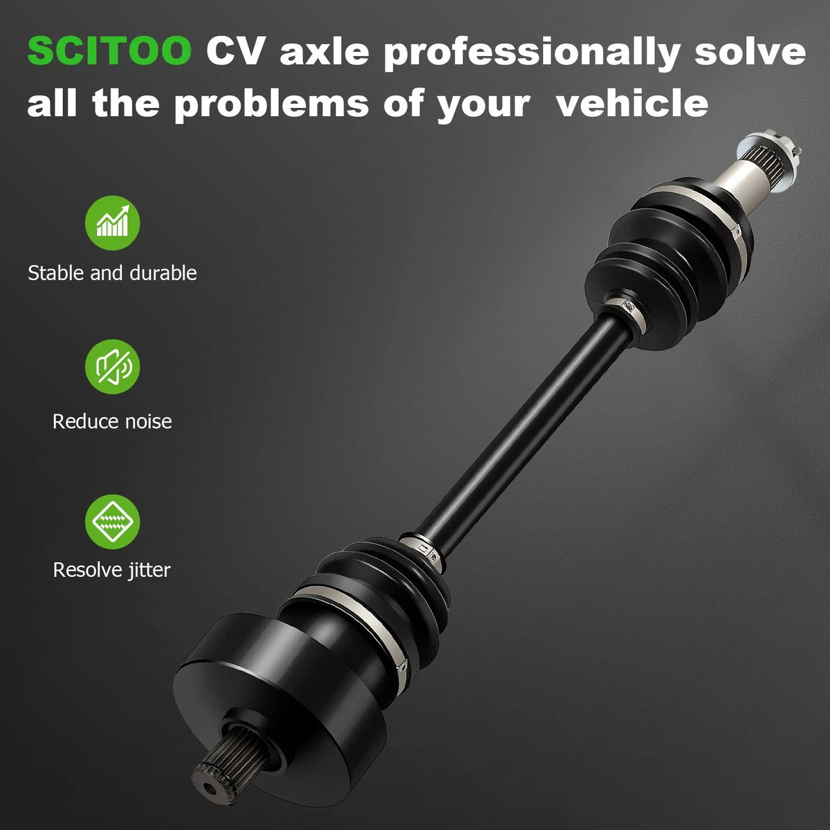 CV Joint Axle Drive Shaft Front Left for Arctic Cat 1000 Thunder Cat 09-10