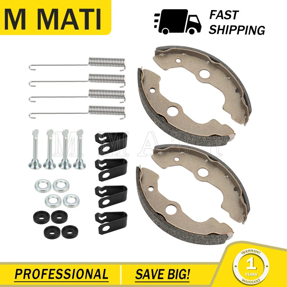 Brake Shoes Kit for Honda Foreman TRX400/TRX450 (2000-2006) w/Springs & Pins