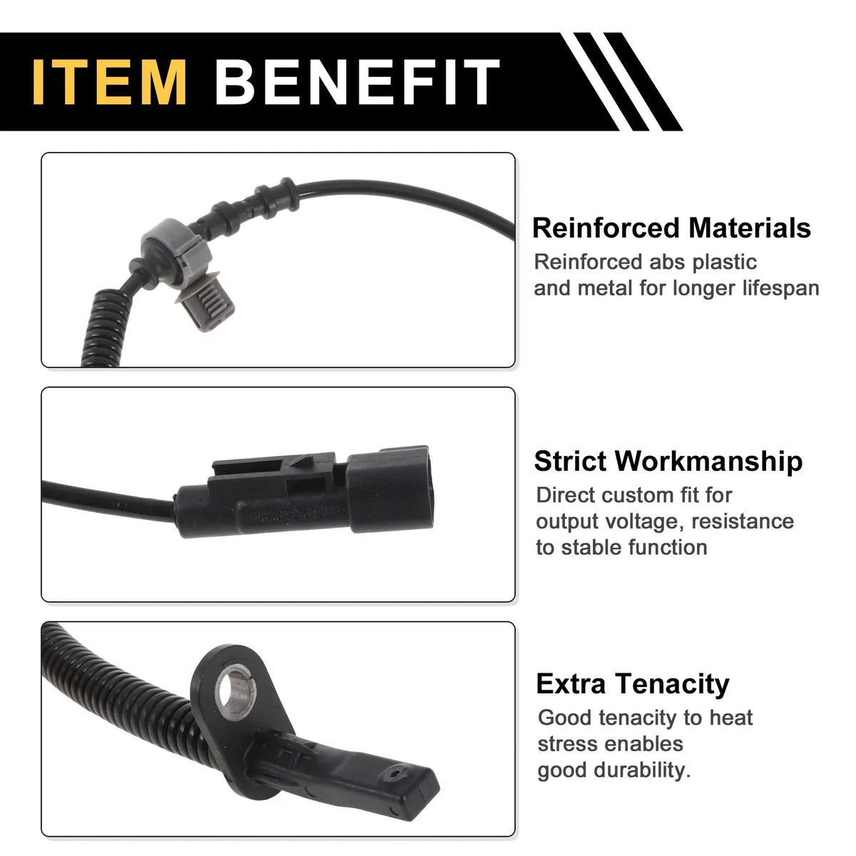 ABS Wheel Speed Sensor for Front Left Chevrolet Blazer (2000-2005)