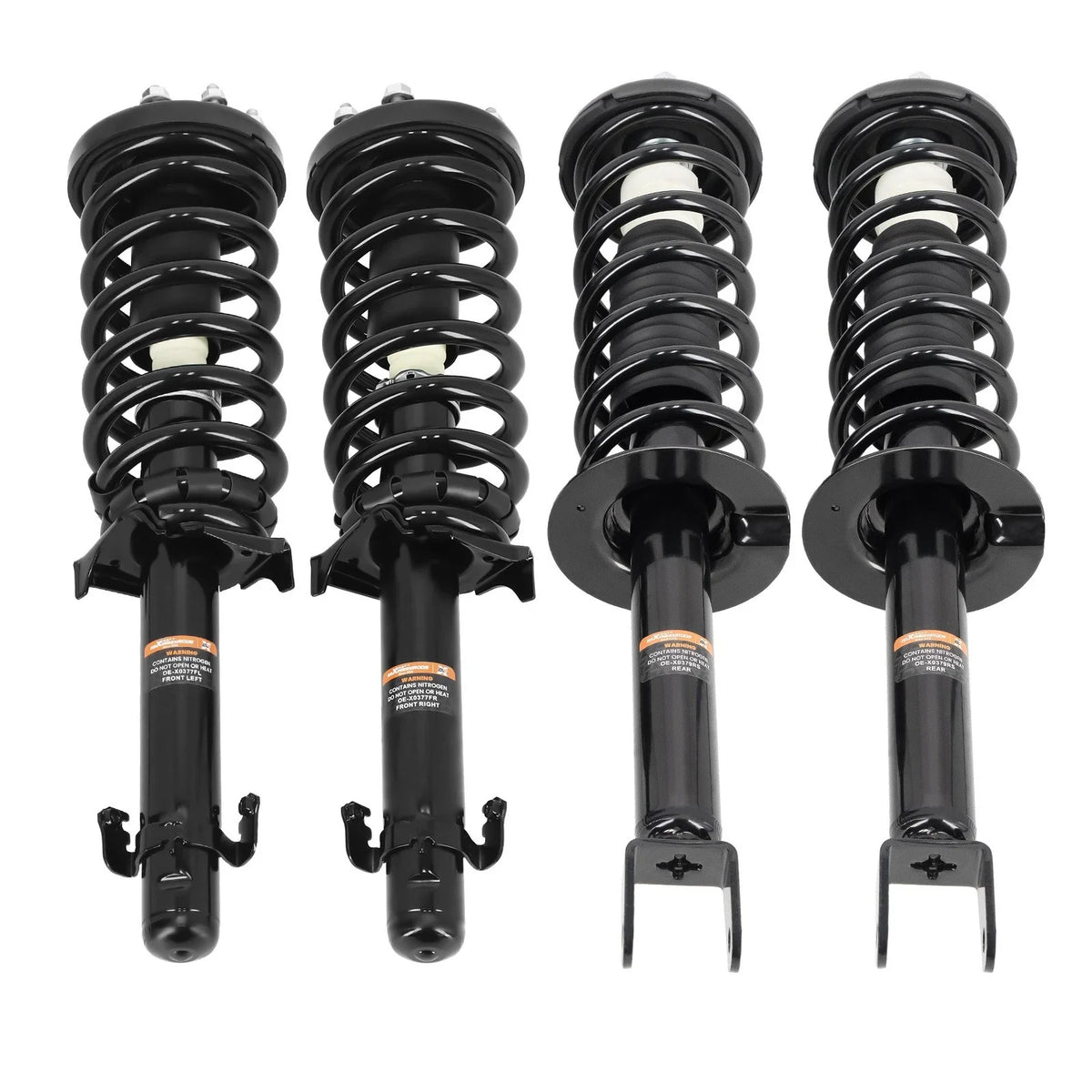 Set of 4 Complete Struts for Honda Accord (2008–2012)