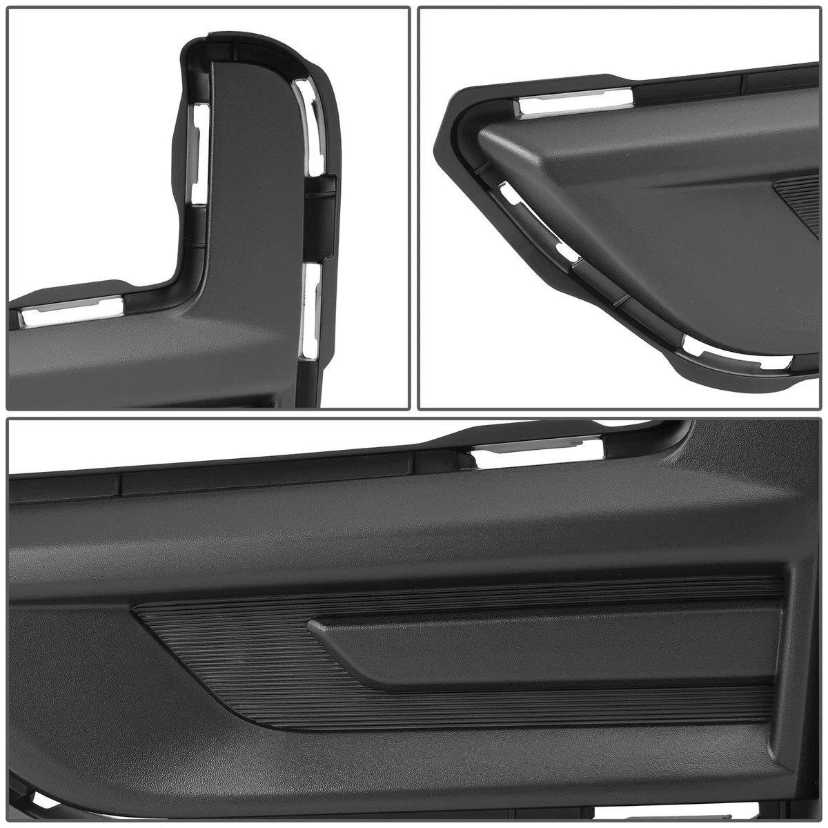 Fog Light Cover for Nissan Rogue (2017–2020) - Left, Black