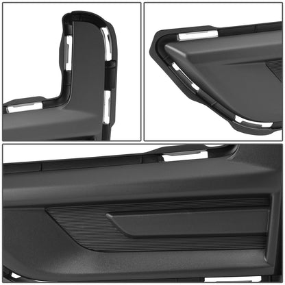 Fog Light Cover for Nissan Rogue (2017–2020) - Left, Black