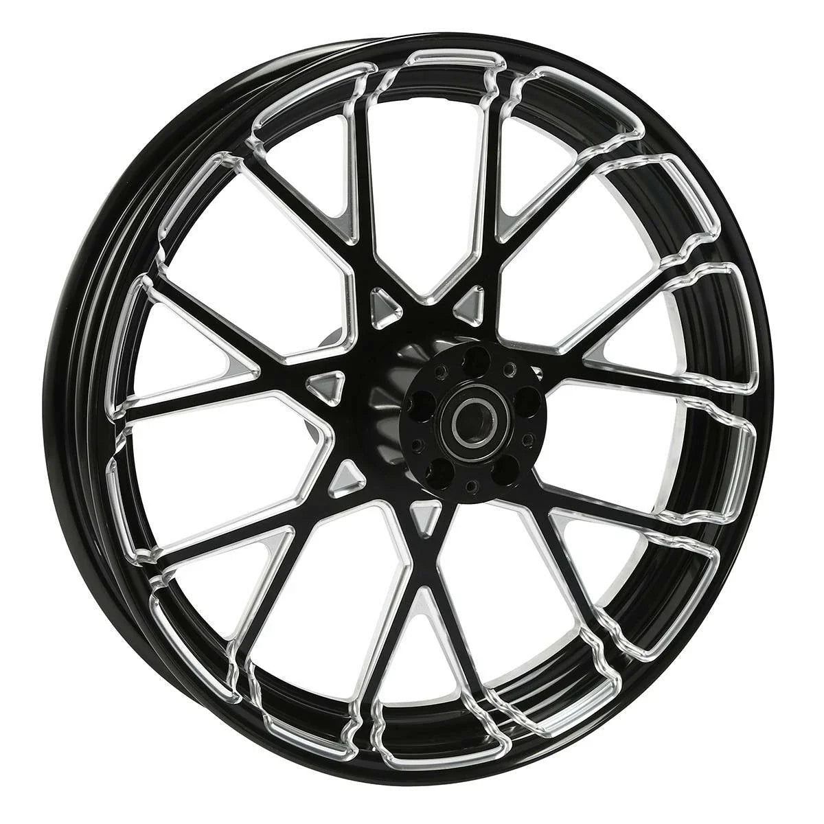 18'' CNC Wheel Rim with Dual Disc Hub for Harley Street Glide 1997-2021