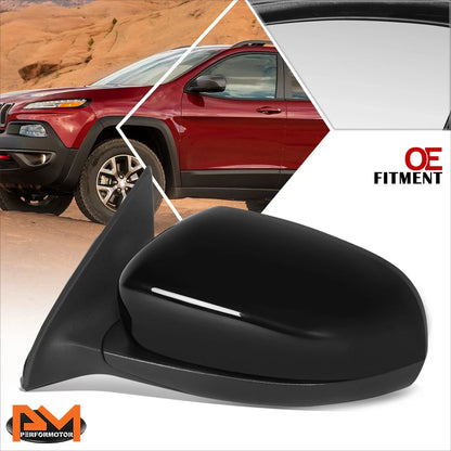 Power Adjust Left Rear View Door Mirror for 2014-2018 Jeep Cherokee