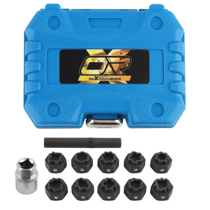 12PC Set of Wheel Locking Nut Keys for Mercedes-Benz Models