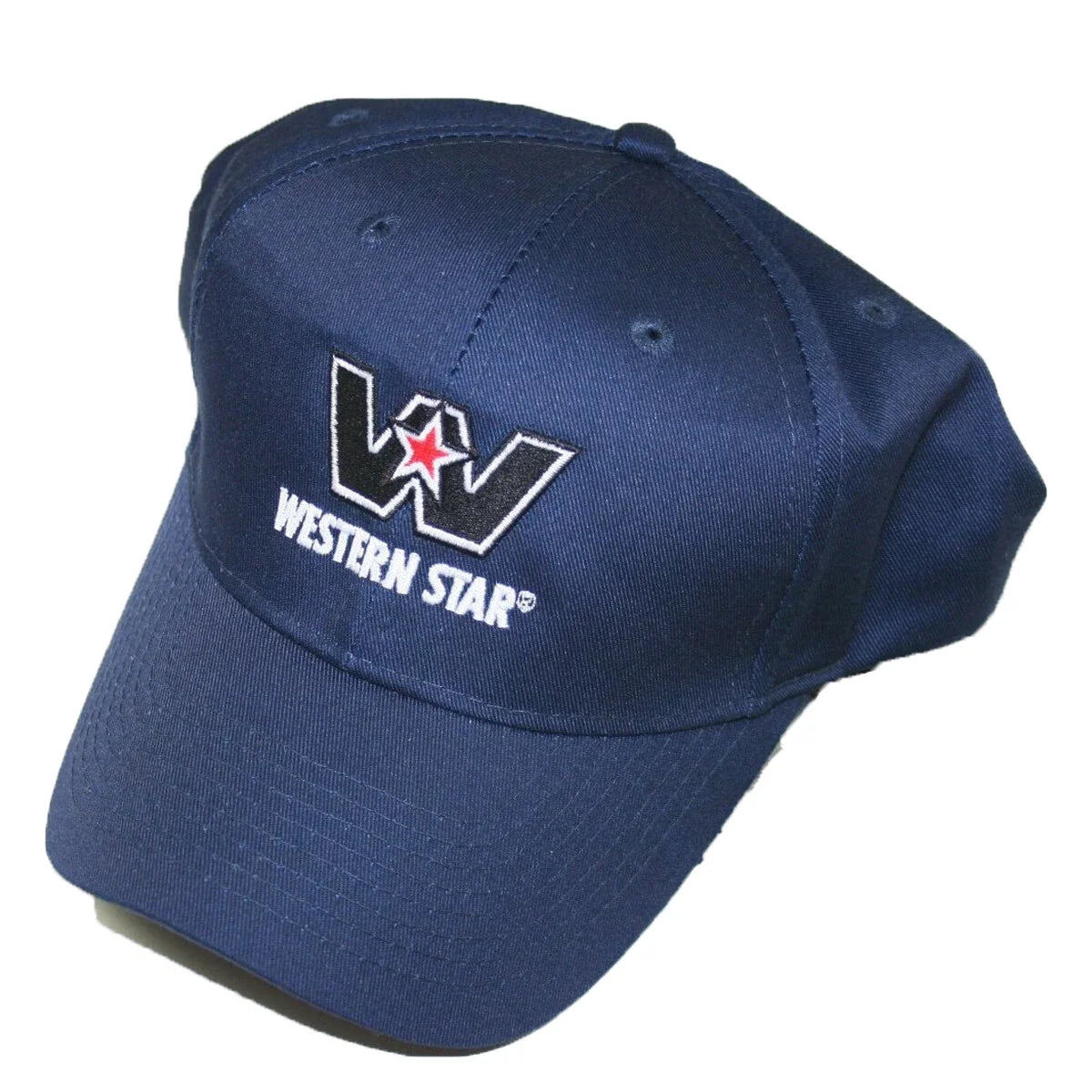 Western Star Semi Truck Mesh Back Cap - Navy Blue