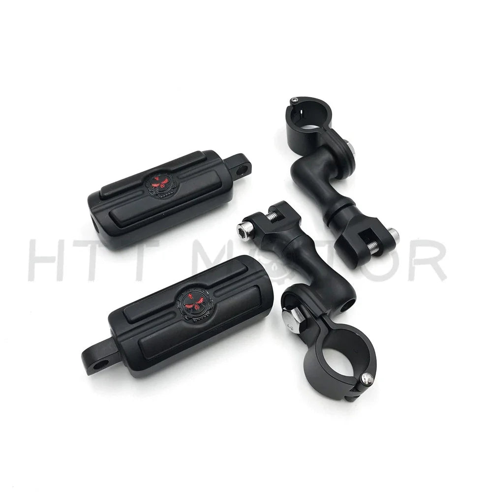 1 1/2" O-ring Crash Bar Engine Guard Footpeg for Universal Models