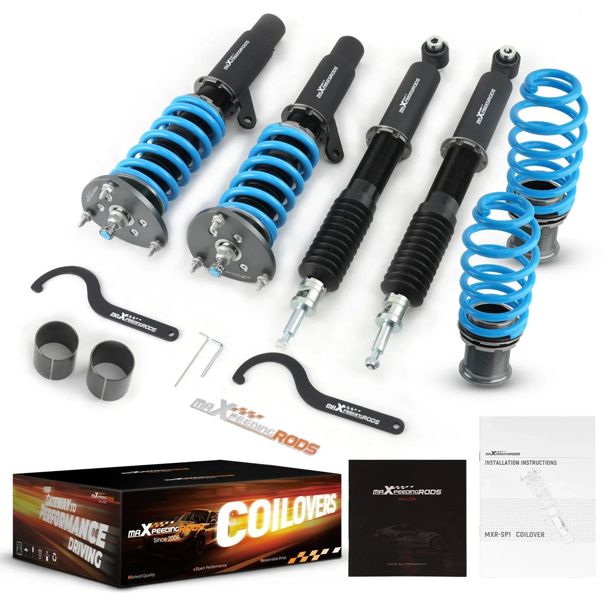Coilover Kit with Adjustable Damping for VW Golf R MK7 2013-2019