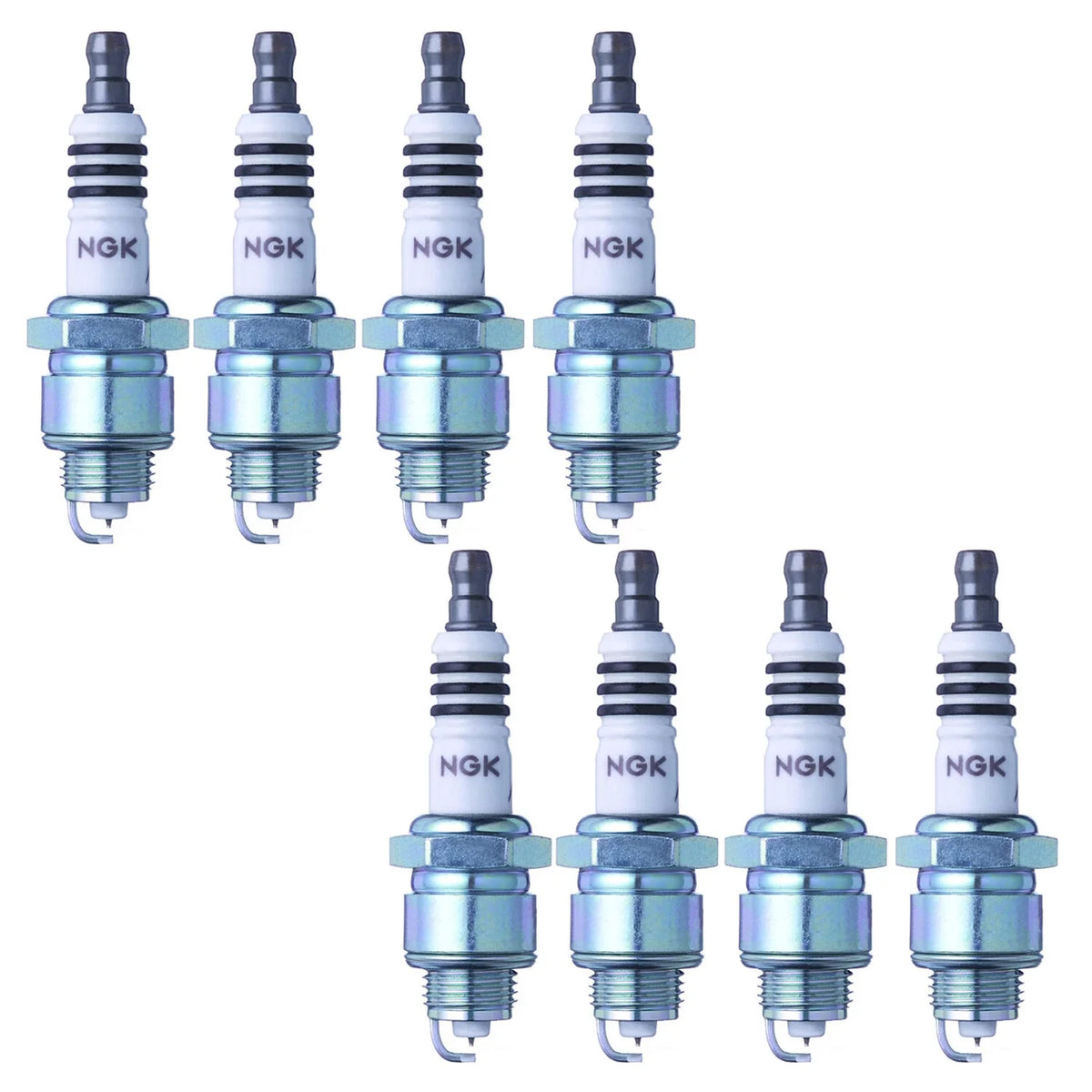 Set of 8 NGK Iridium IX Spark Plugs for Century Bel Air Charger V8