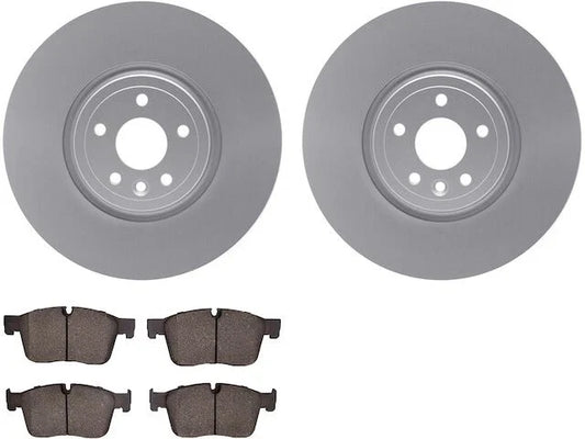 Front Brake Pad and Rotor Kit for Jaguar XF (2016–2022) VG954QY