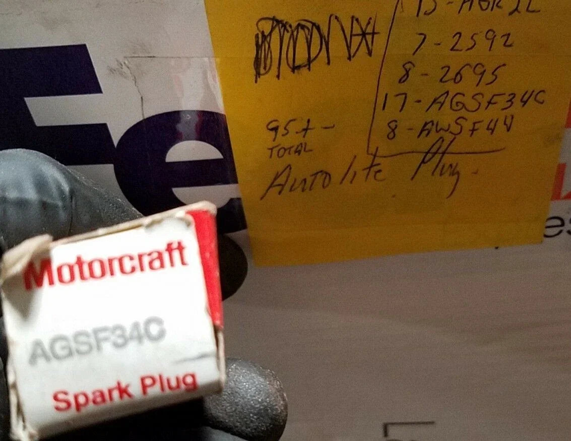 Motorcraft AGSF34C Spark Plugs for Ford (N/A)