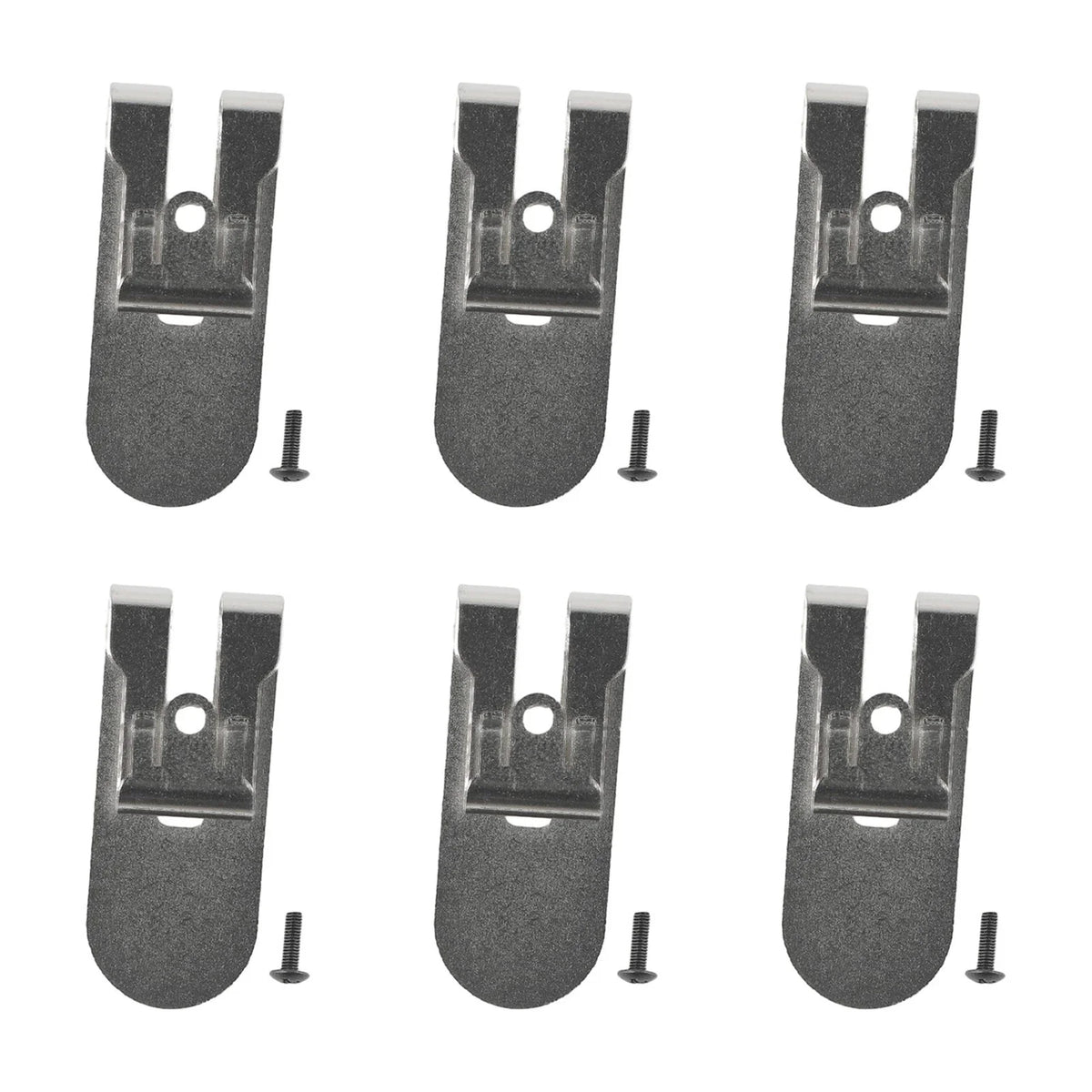 6pcs Belt Clip with Screw for DCF620 DCF620B DCF622 (2017–2023)
