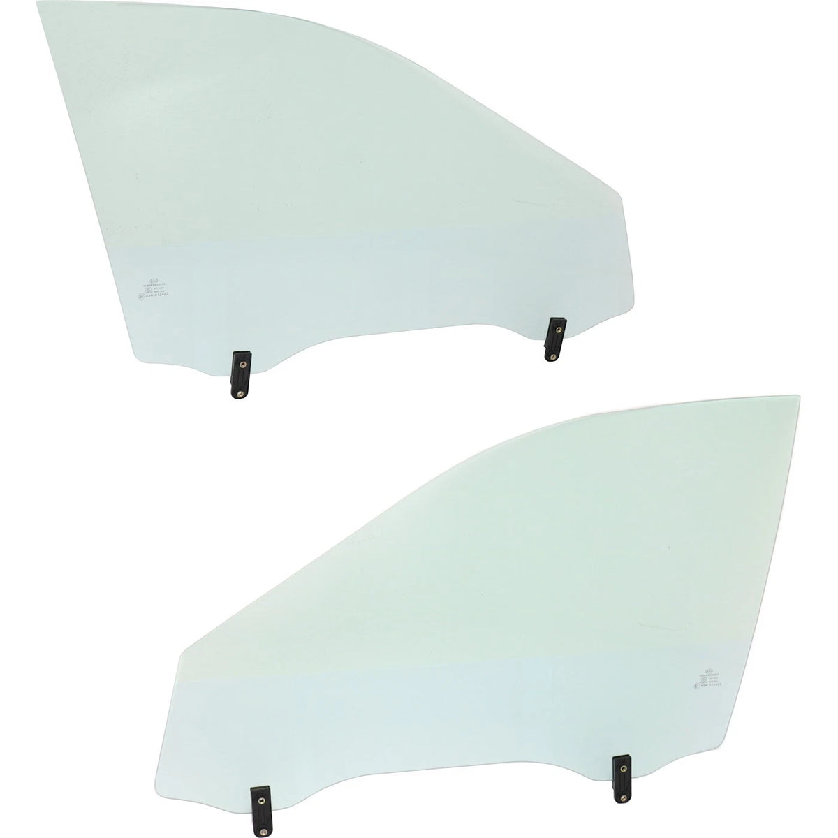 Set of 2 Front Door Glasses for Kia Optima