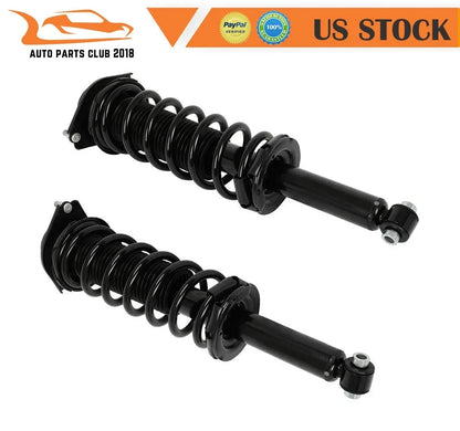 Pair of Rear Coil Spring Assemblies and Struts for 2014-2016 Subaru Forester