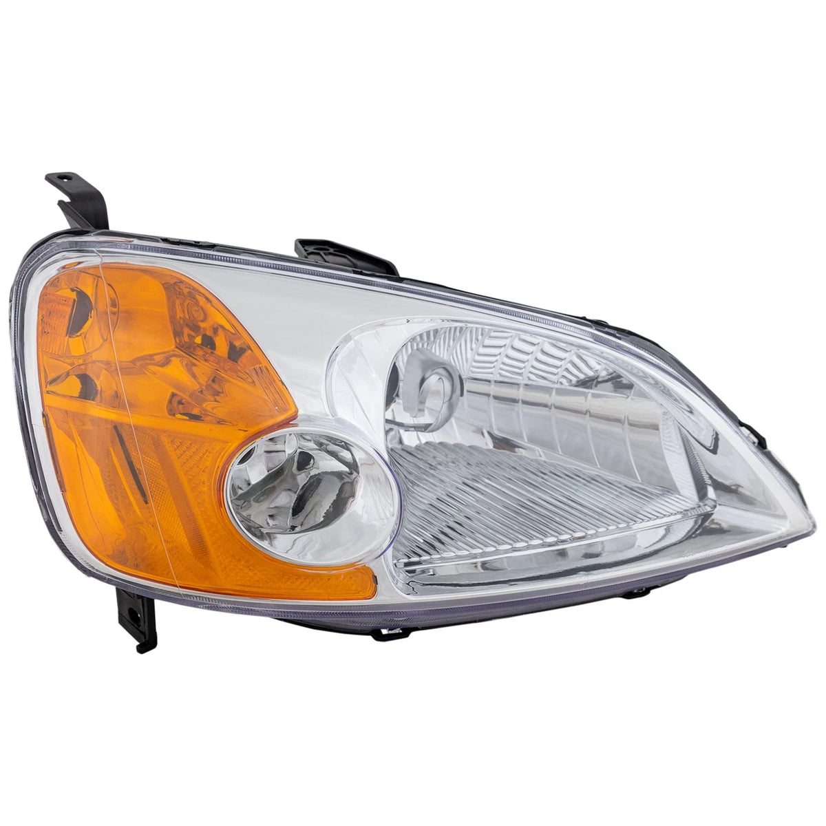 Headlight Kit for Honda Civic (2001–2003) RH with Bulb High/Low Beam CAPA