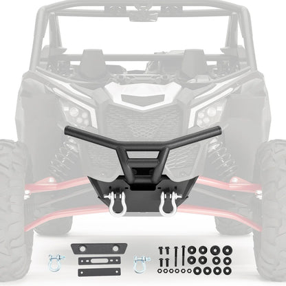 Winch Ready Front Bumper with D-Rings for 2017-2023 Can-Am Maverick X3