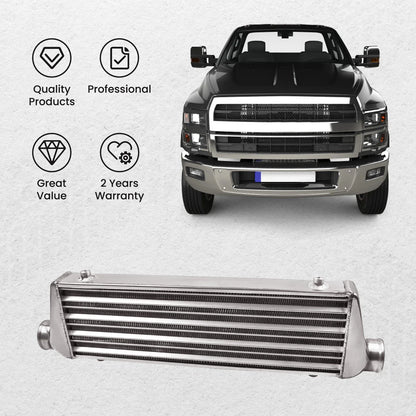 Universal Intercooler 27"x7"x2.5" 2.5" O.D. Inlet & Outlet Tube & Fin