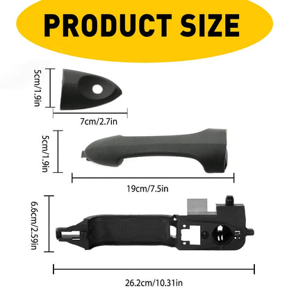 Front Outside Driver Exterior Door Handle Reinforcement for Ford Focus (2008–2011)