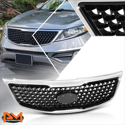 Chrome Grille Shell for Kia Sportage 2014-2016