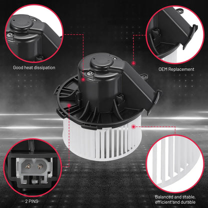 Heater Blower Motor for Dodge Sprinter 2500 3500 (2007–2018)