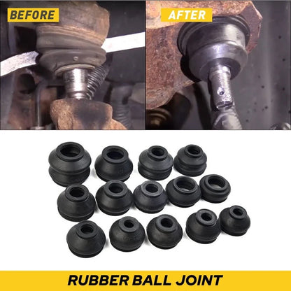 14Pcs Rubber Dust Boots for Ball Joints & Tie Rods