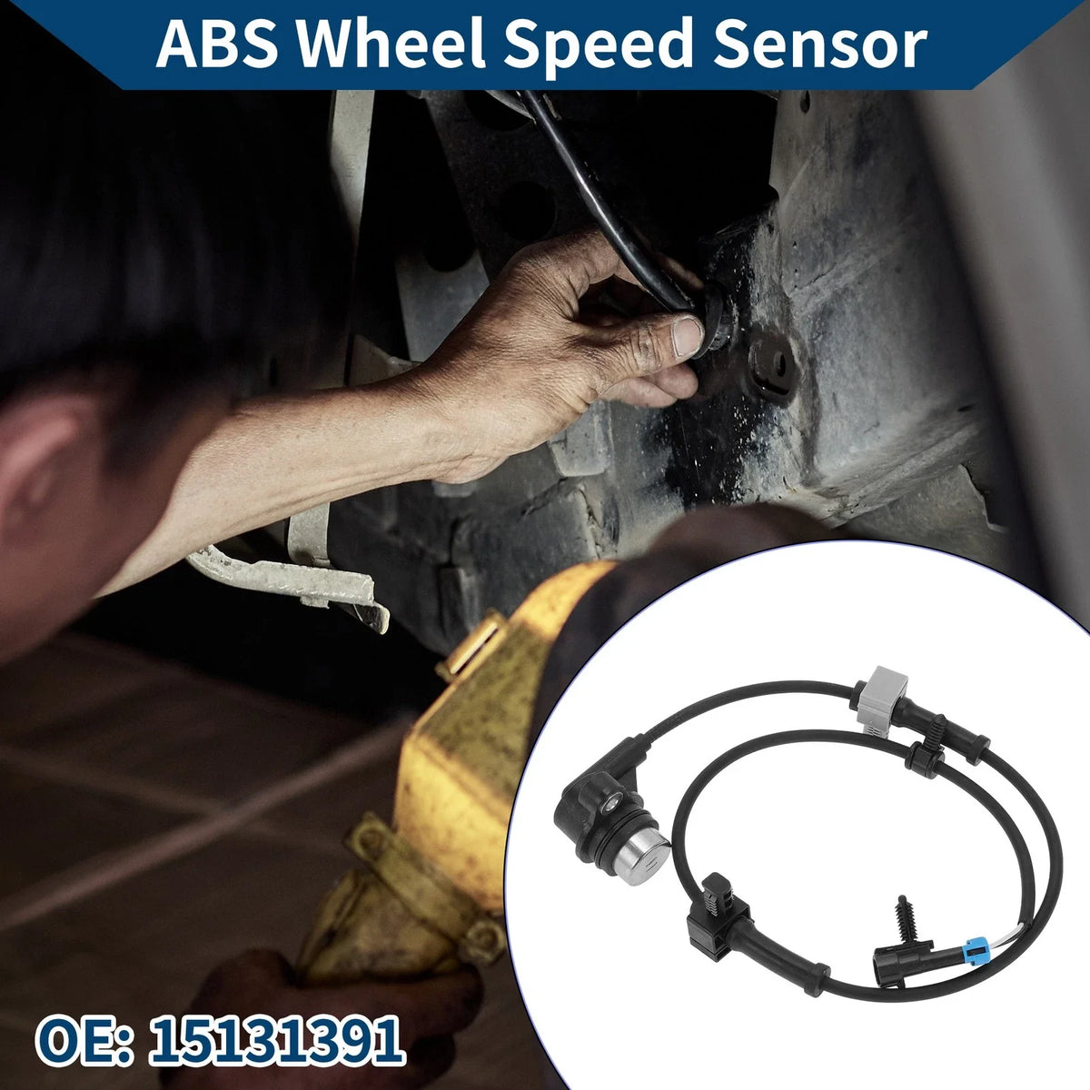 ABS Wheel Speed Sensor No. 15131391 for Buick Rainier (2004–2007) Rear