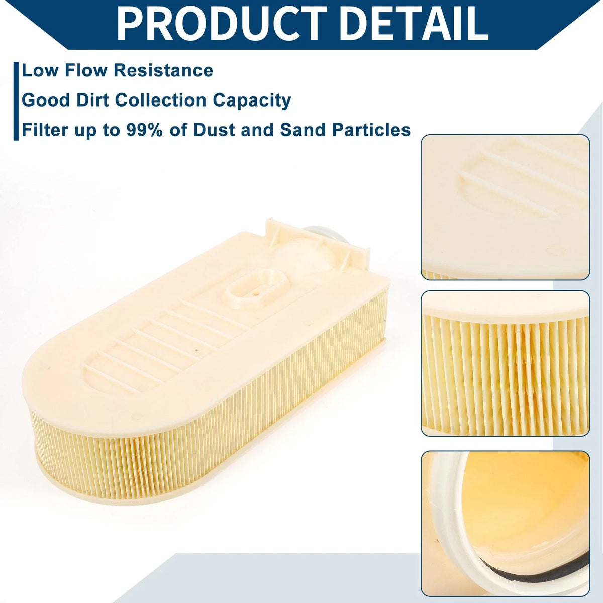 Engine Air Filter (2007-2015) for MERCEDES-BENZ C204 C180 2.2L 1 x Pcs