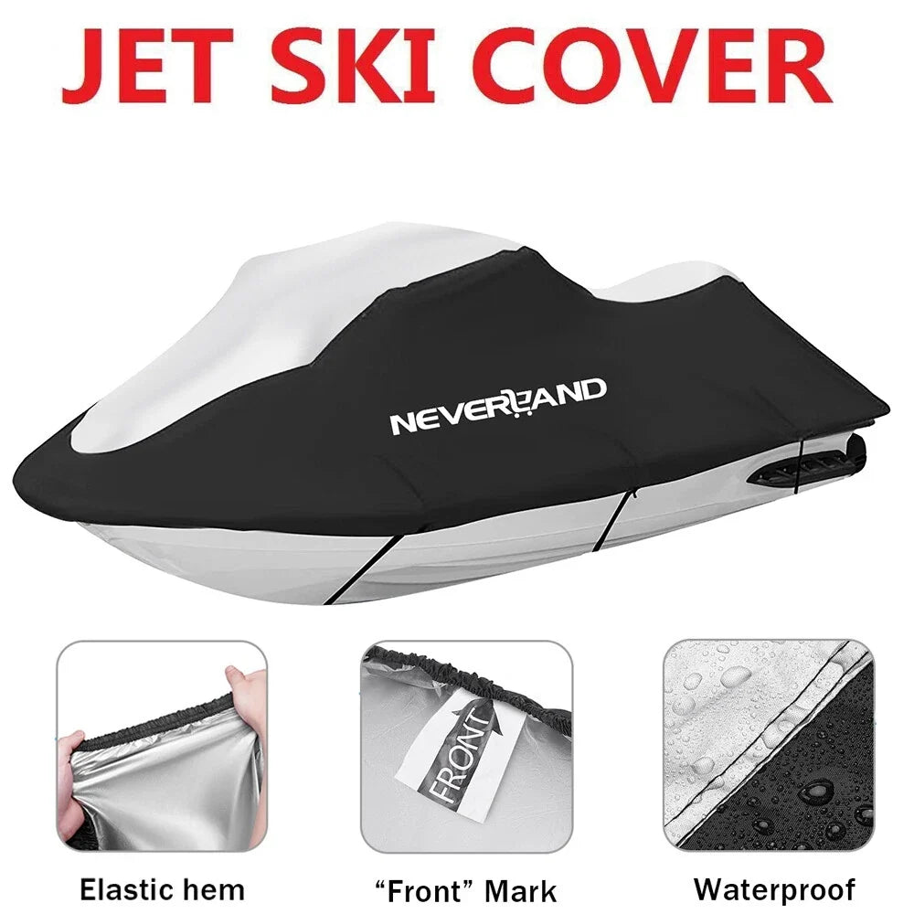 Trailerable Jet Ski Cover for Universal Fit (135''-145'')