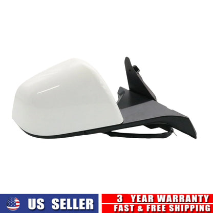 Heated White Passenger Side Mirror for Tesla Model Y (2020–2023) Power Fold