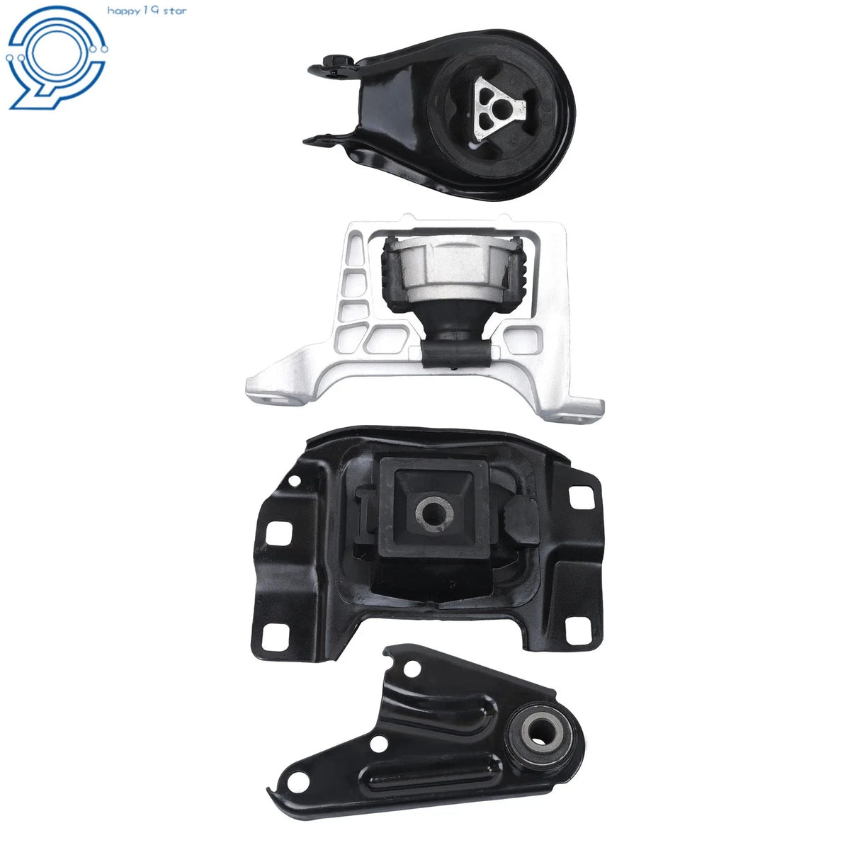 Set of 4 Engine Motor & Transmission Mounts for Mazda 3 (2004–2009)