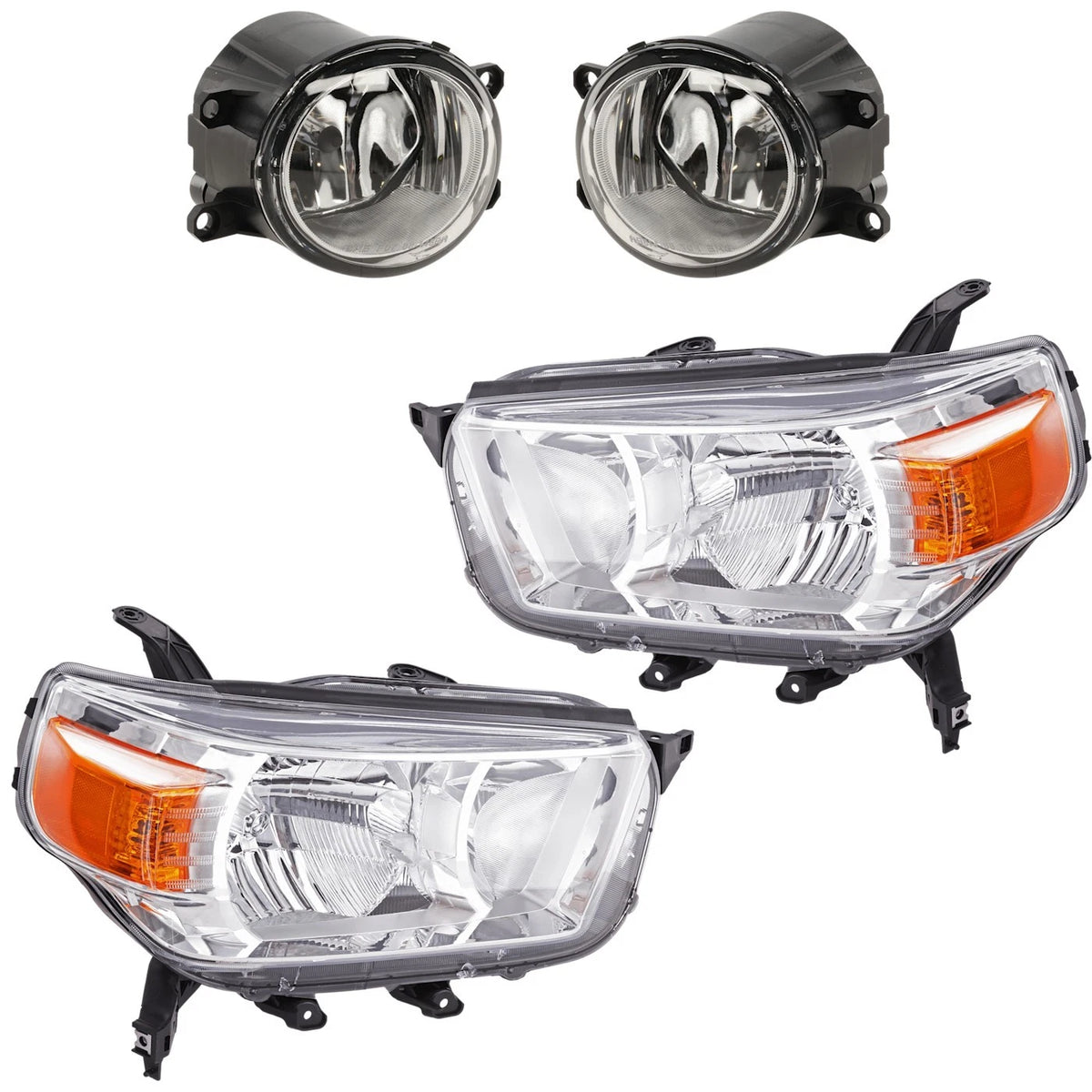 Headlight Set for Toyota 4Runner (2010–2013) Left Right
