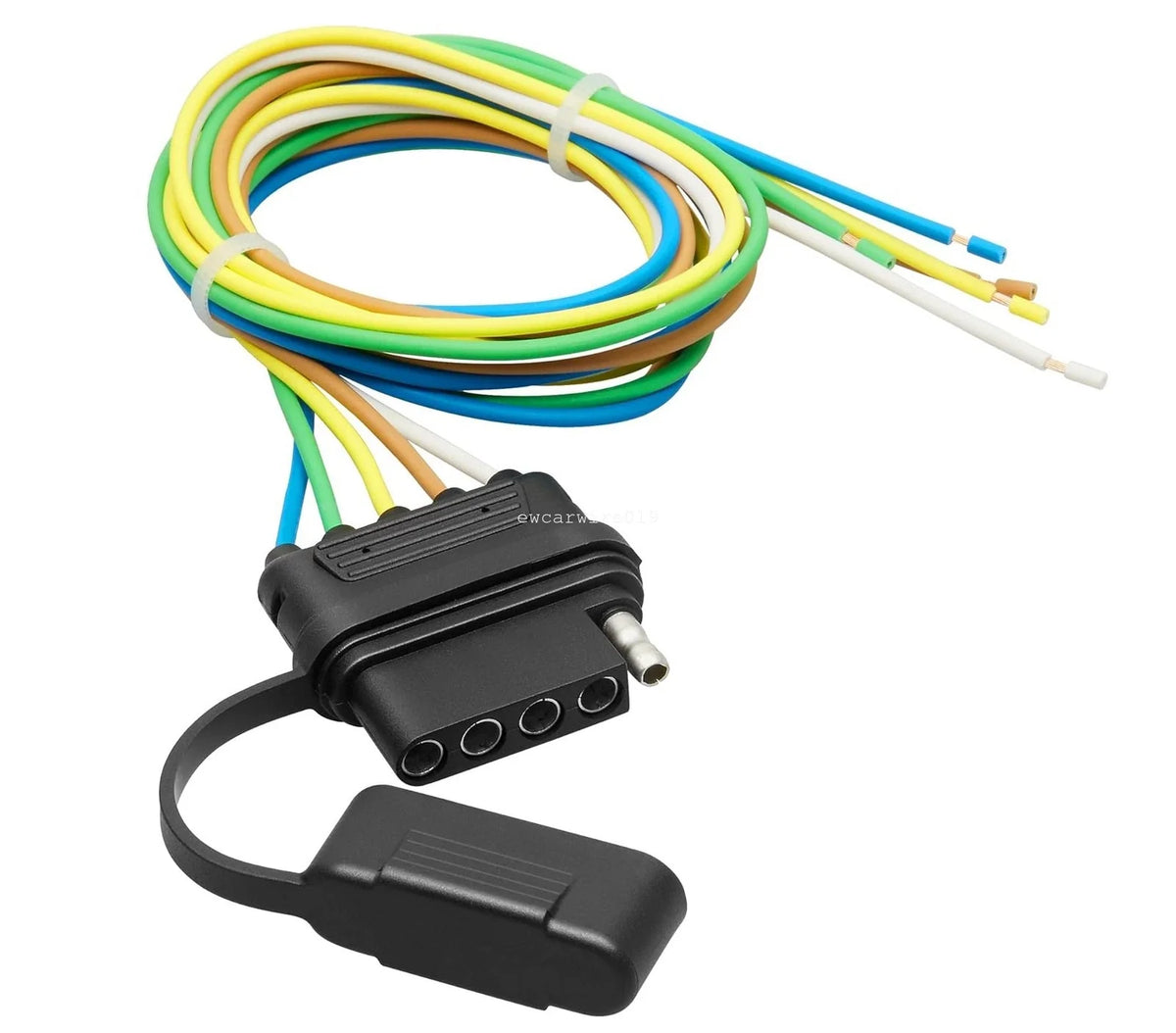 5-Pin Connector for Trailer Wire Harness Tail Brake Light Socket