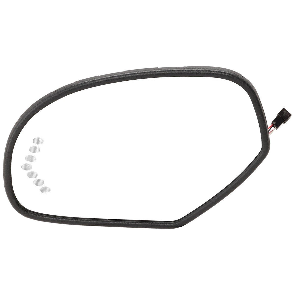 Heated Driver Left Side Mirror Glass for Chevy Silverado 1500