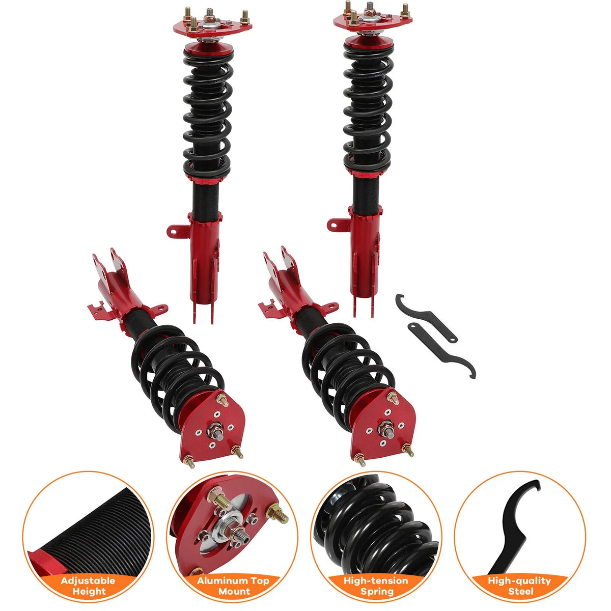 Coilovers Adjustable Height Suspension Kit for Lexus ES300 (1997-2001)