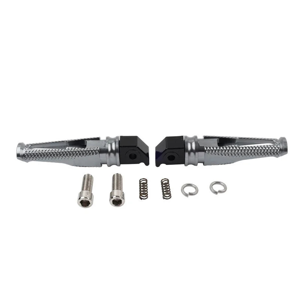Titanium Passenger Rear Footpegs for Honda CBR600RR (2003–2023), CBR1000RR (2004–2023), CBR600 F4/F4i (1999–2007)