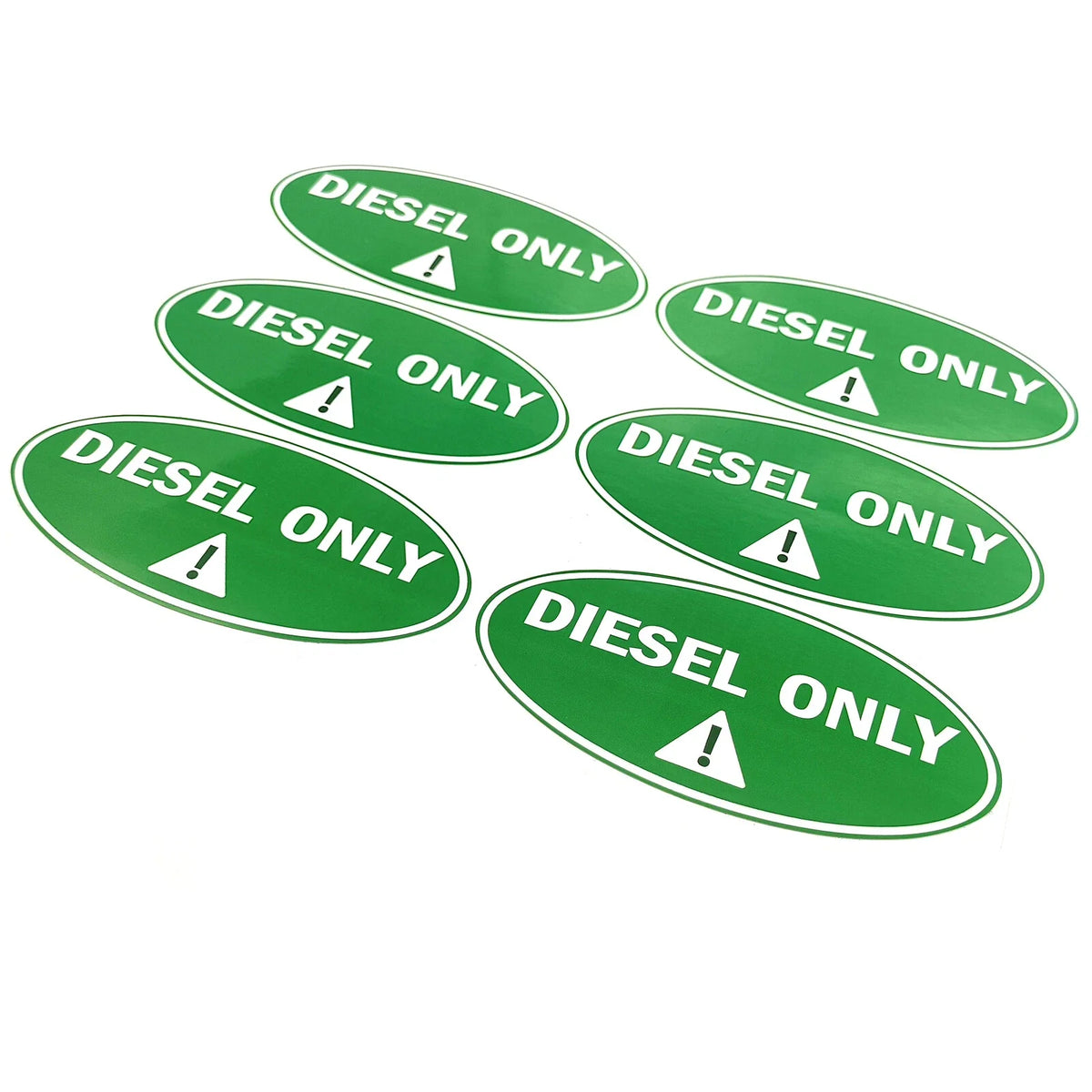 Stickers for Workshop Machinery Identification - Diesel Only
