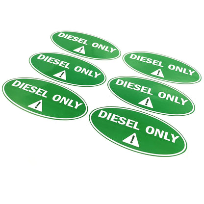 Stickers for Workshop Machinery Identification - Diesel Only