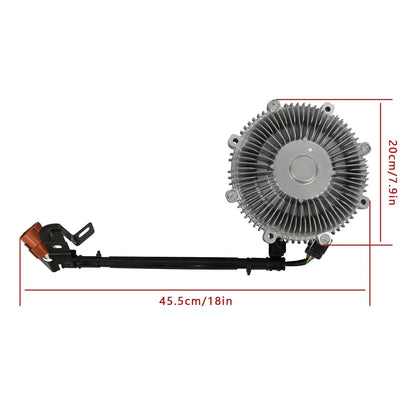 Radiator Cooling Fan Clutch for Ford Explorer, Mountaineer (2006–2010) 3263