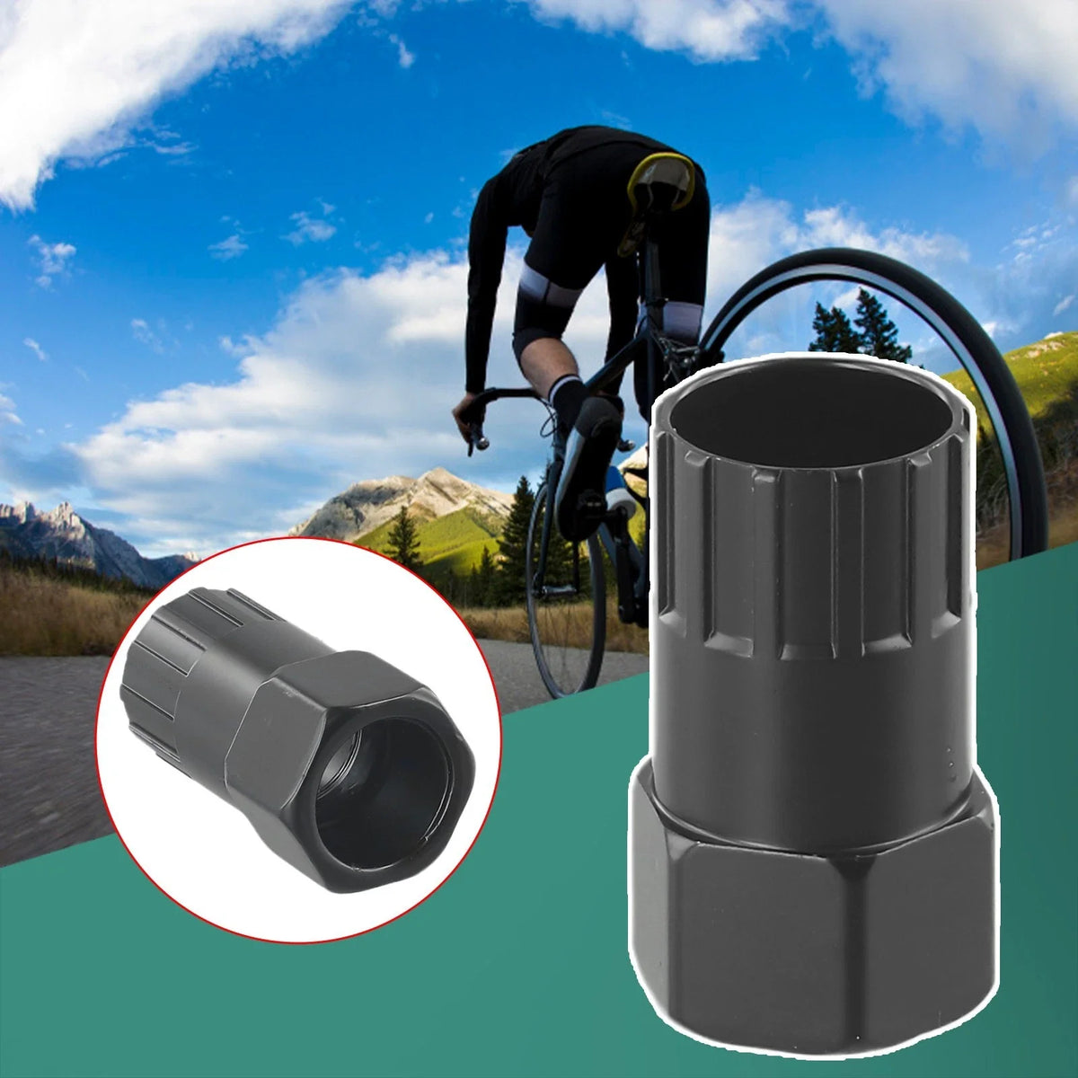 Flywheel Tool for Freewheel Lockring Removal and Repair