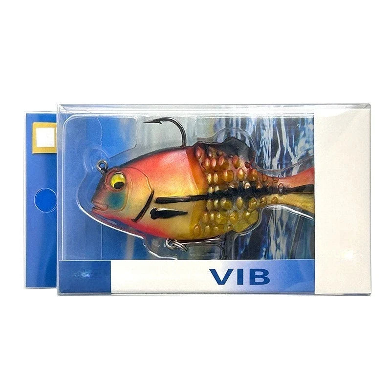 Silicone Soft Bait Drill Fish Shape 6.5cm for Freshwater Sea Bass