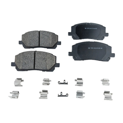 Brake Pad Set for Toyota Highlander (2004–2007) Front & Rear 4-Wheel FWD