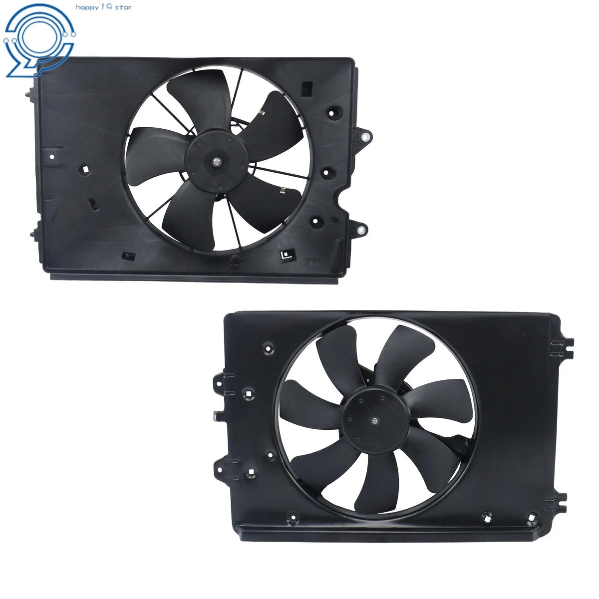 2X Radiator Cooling Fan Assembly 621-360 for Honda Pilot V6 (2009–2015)