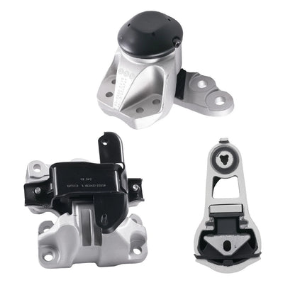 3 Piece Motor & Transmission Mounts for 2011-2015 Ford Explorer FB5Z6038B