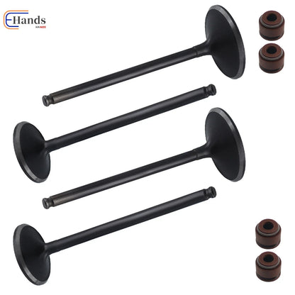 Exhaust and Intake Valves Set with Seals for Kawasaki KX250F 2004-2016