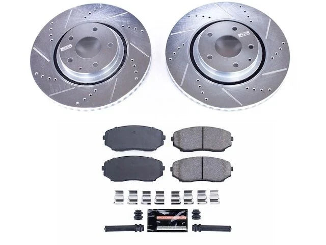 Front Brake Pad and Rotor Kit for Mazda CX-5 Turbocharged (2019–2024) YY983TK